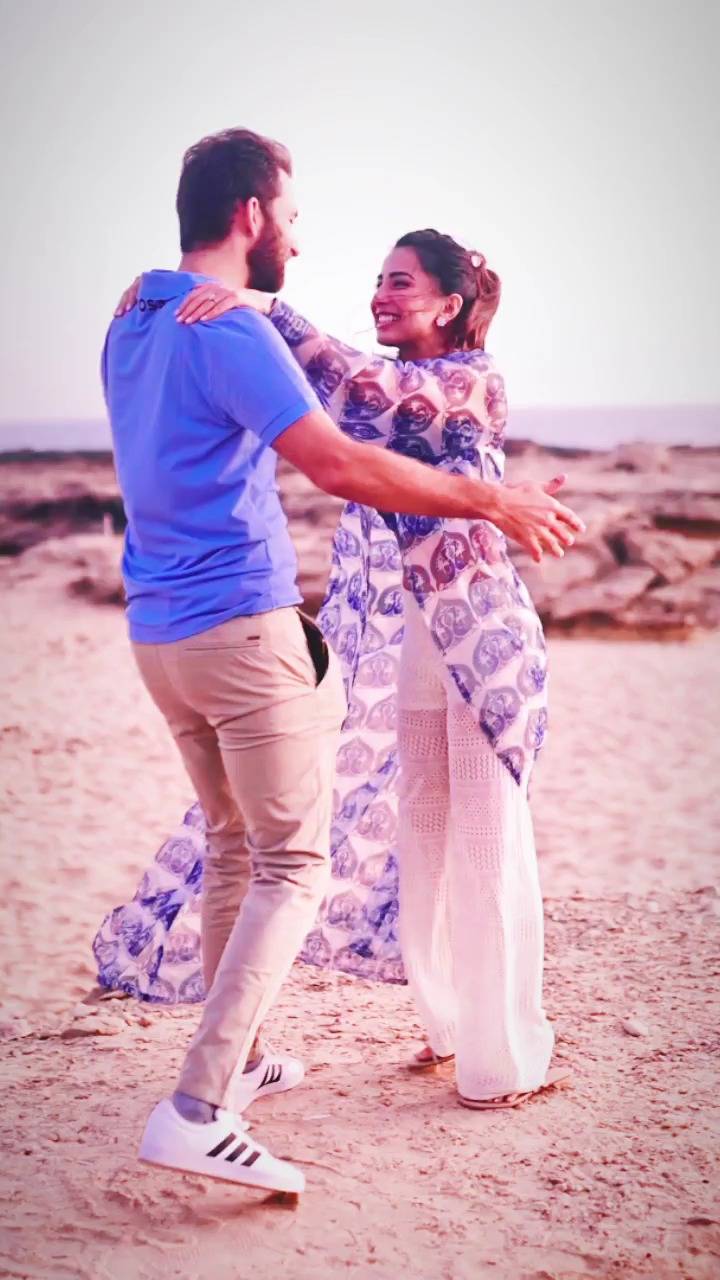 Match Made In Heaven! Ushna Shah And Hamza Amin Wedding Festivities Kick Off