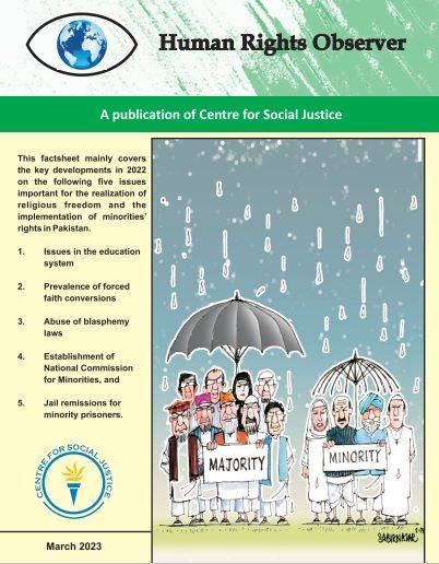 Key Issues Faced By Religious Minorities Remained Unresolved During 2022