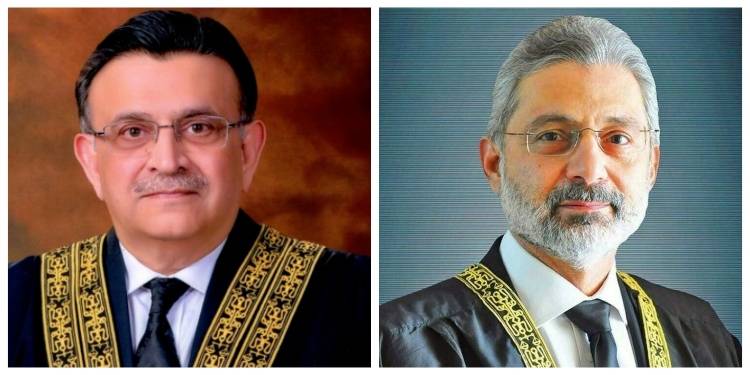 Breakthrough: Justice Qazi Faez Isa Meets Chief Justice Umar Ata Bandial