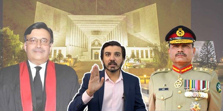CJ Bandial Met Army Chief Asim Munir, Reveals Asad Ali Toor, Shows Video
