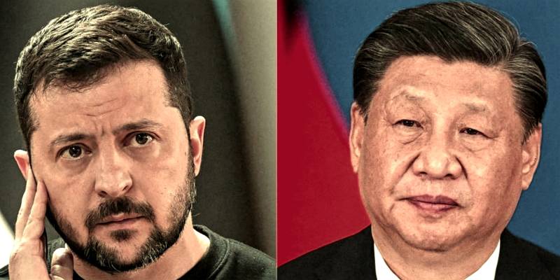 China's President Xi Jinping Speaks To Ukrainian Counterpart Volodymyr Zelenskyy On Phone