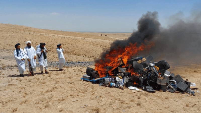 Taliban Torch Tablas And Music in Afghanistan