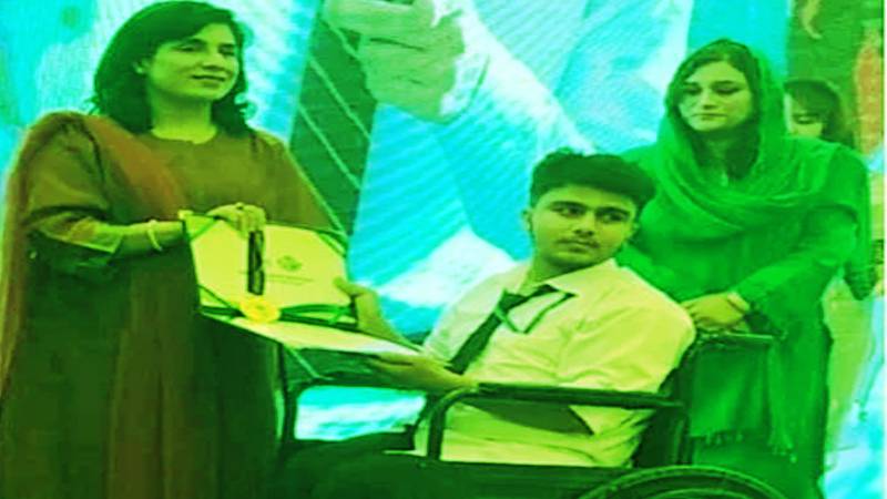 Shoemaker’s Handicapped Son Clinches Top Position In Punjab Matriculation Exams