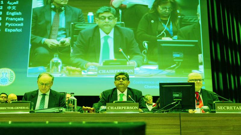 Ambassador Suljuk Mustansar Tarar Elected Chairperson Of CWC’s Conference Of States Parties