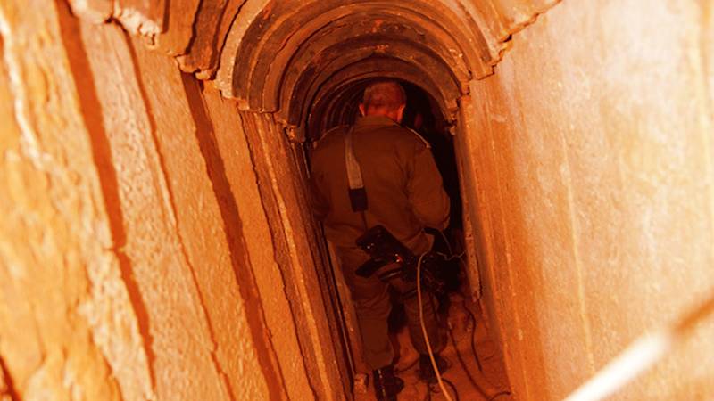Israel Considers Flooding Gaza Tunnels With Seawater: WSJ