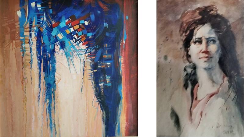 An Artist's Floral Tribute To The Strength Of Peshawar And Gaza