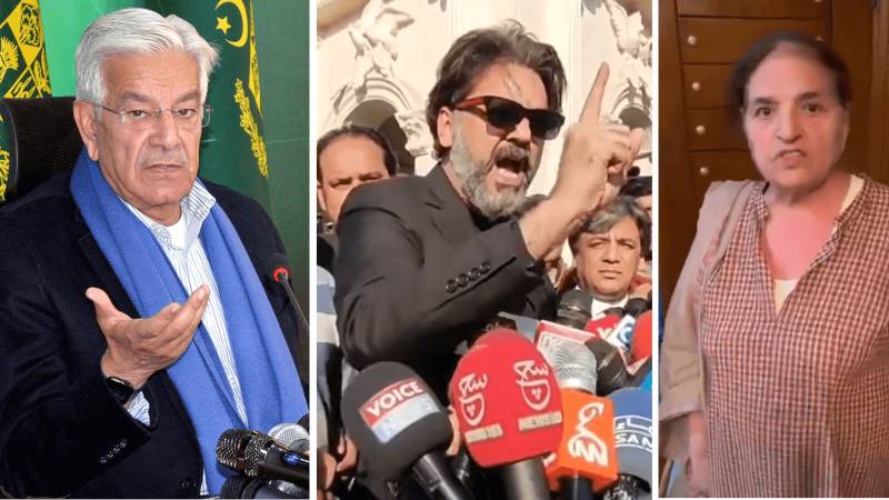 Khawaja Asif, Dar Brothers Trade Barbs After Police Raids Latter's Family Home