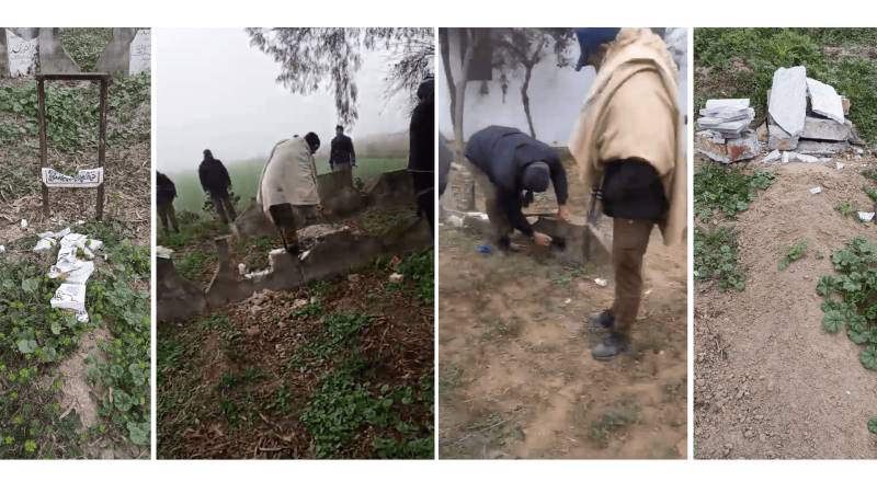 Dozens Of Tombstones Desecrated At Two Ahmadiyya Graveyards In Punjab