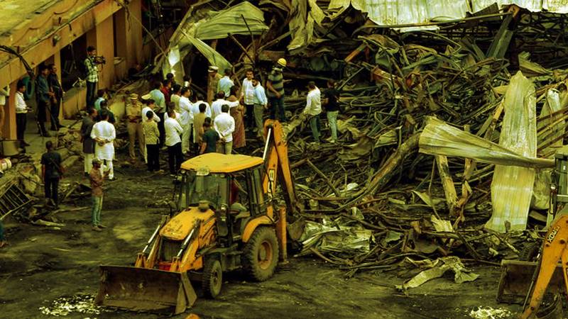At Least 27 Killed As Fire Erupts At Family Entertainment Venue In India's Rajkot