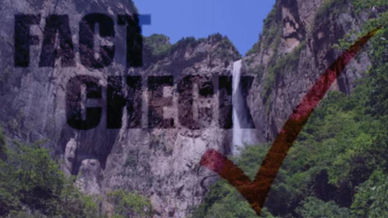 Fact-Check: Is The Tallest Waterfall In China Fake?