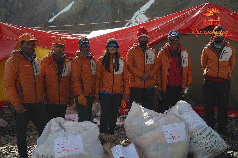 Maria Conceicao Becomes First Portuguese Woman To Scale K2 As Part Of Mashreq's Clean-Up Initiative