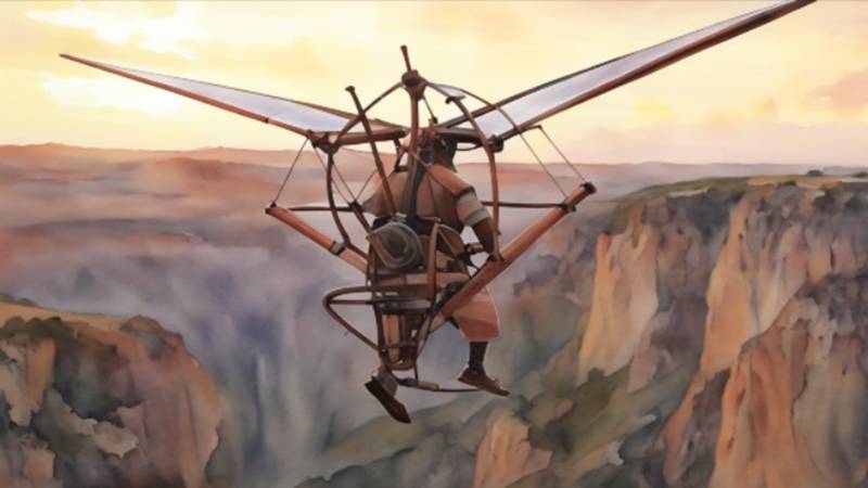How One Man’s Leap Made 600 Seconds Of Flying History