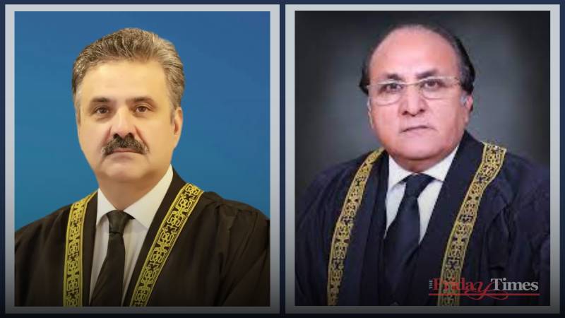 Hon’ble Chief Justice AJK Meets Chief Justice Of Pakistan To Discuss Judicial Cooperation