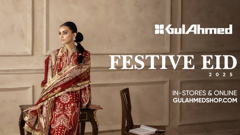 Eid Shopping Made Easy: Gul Ahmed’s Festive Eid Collection 2025 Is Here!