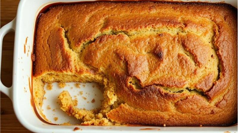 Scraping The Pan For Crumbs Of Pound Cake