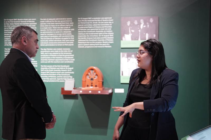 CEO Of Aga Khan Cultural Service Pakistan Visits National History Museum
