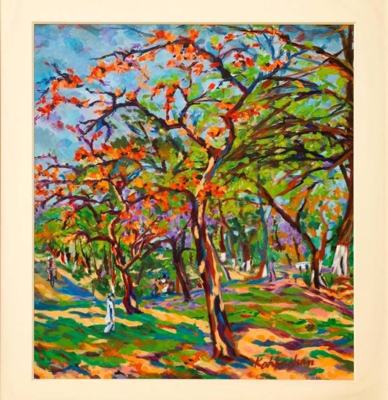 Kahkashan Jafri: A Tapestry Of Emotion And Nature At NCA