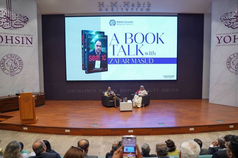 Habib University Hosts Book Talk Featuring Zafar Masud’s 