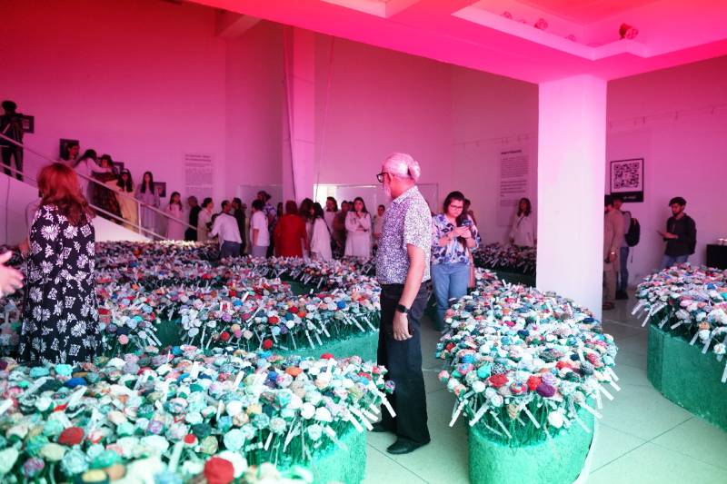 Roses Of Humanity Opens At Alhamra Arts Council - A Tribute In Bloom To Gaza’s Children