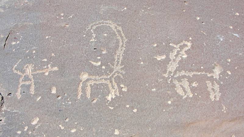 Rock Carvings In Taki Valley’s Loondo Dhoro