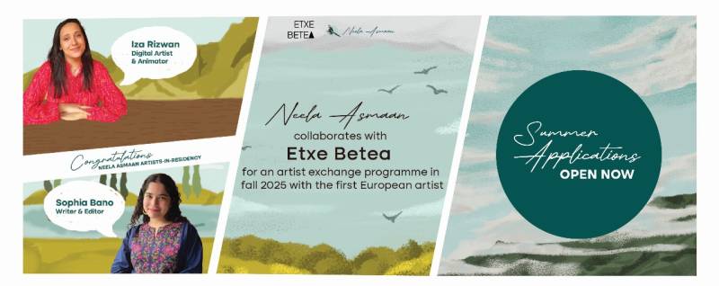 Neela Asmaan Launches First International Artist Exchange Programme With Etxe Betea, Spain