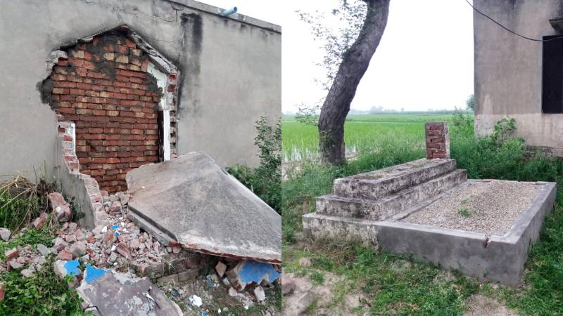 Gujranwala Police Demolish Ahmadi Worship Site, Desecrate Graves In Night Raid