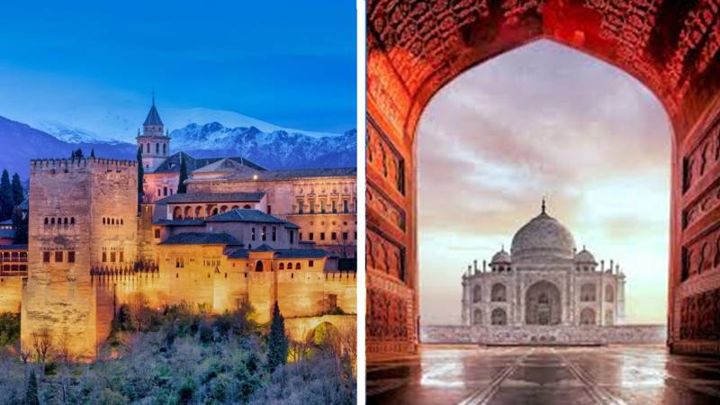 Of Marble And Melancholy: Architectural Centrepieces Of Granada And Agra