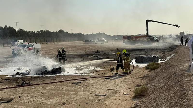 Indian Tejas Fighter Jet Crashes At Dubai Airshow, Killing Pilot