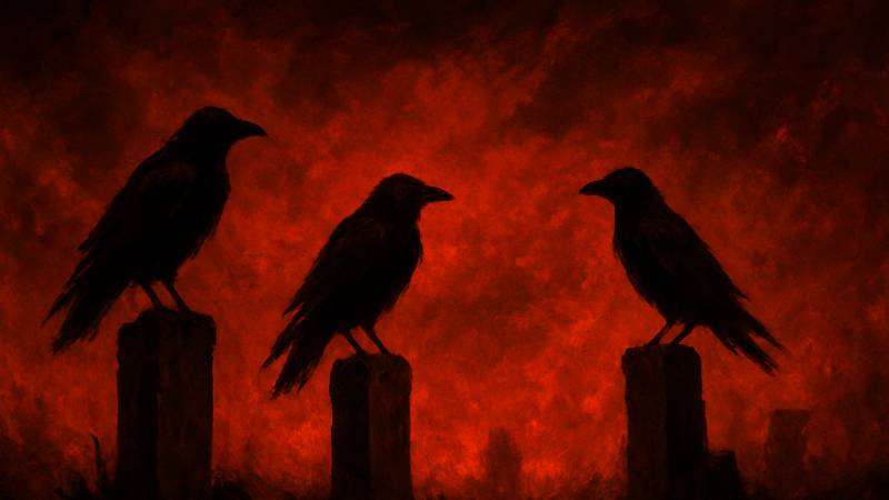 Crows Of The Infernal Bench