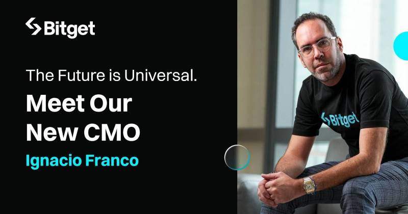 Bitget Appoints Ignacio Aguirre Franco As CMO To Drive Global Growth And UEX Vision