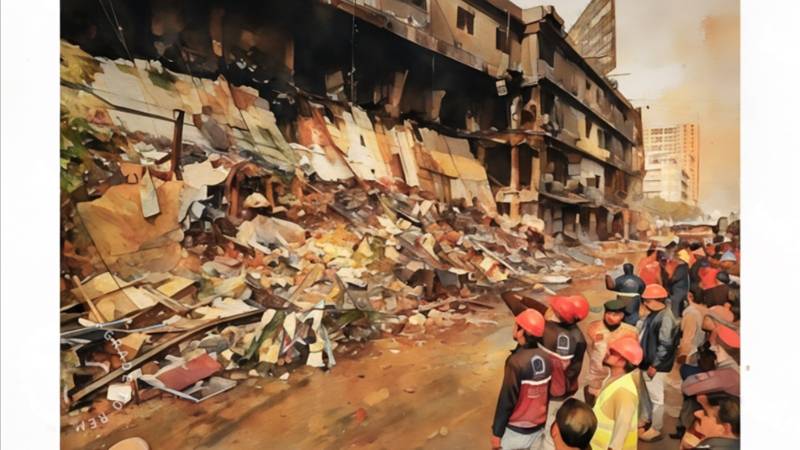 Fires Of Apathy: As Gul Plaza Flames Subside, The Blame Game Begins