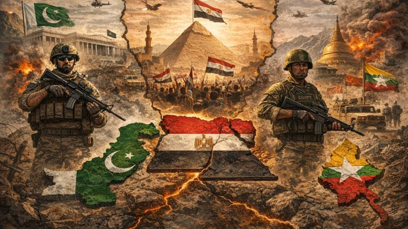 Military Power, Politics, And Ethnicity In Egypt, Myanmar, And Pakistan