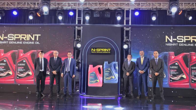 Nishat Group And Hyundai Nishat Motors Launch N-SPRINT Engine Oil With Idemitsu Partnership