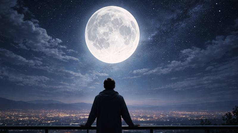 A Dialogue With The Moon: Humanity, War, And The Illusion Of Permanence