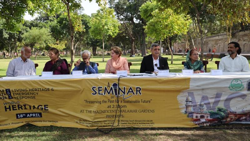 Talking Conservation At The Shalimar Gardens On World Heritage Day