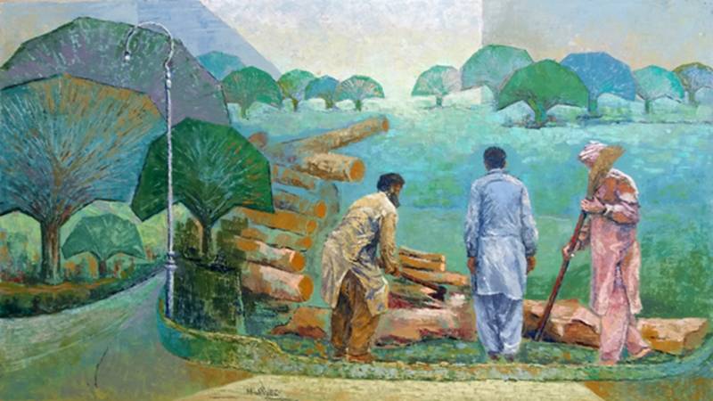 How Muhammad Javed Painted The Pulse Of Everyday Lahore