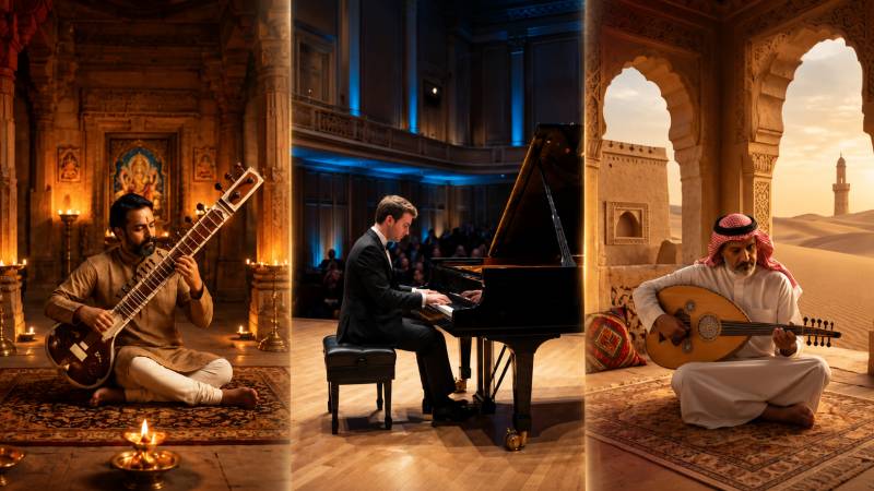 Raag Music: The South Asian Tradition In Dialogue With Muqam