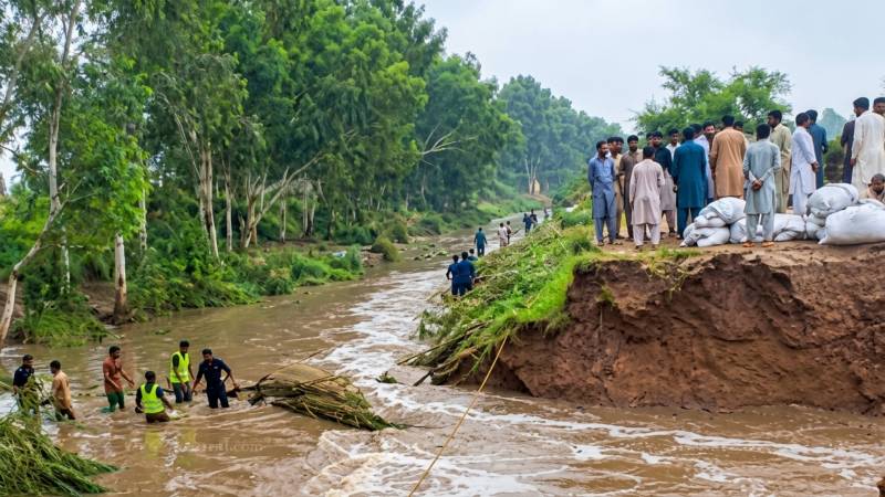 Indus River's Bank Erosion And Lives Of Saraiki Native People In Layyah