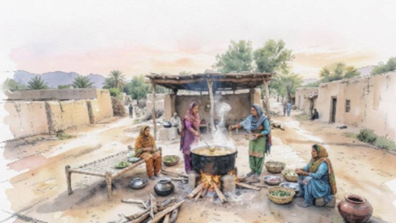 How The Cauldron Bound A Sindhi Village Together