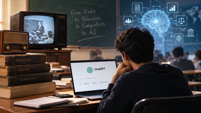 The Old Fear Of New Technology: AI And The Future Of Education