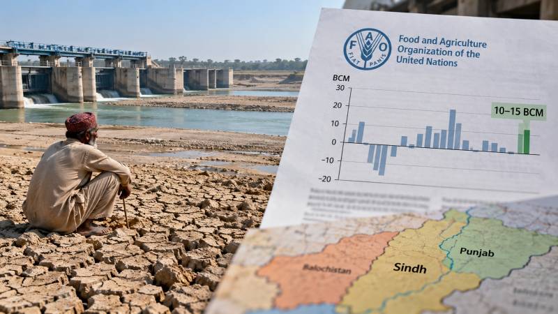 No Surplus In Sindh: Reading The FAO Water Report Carefully