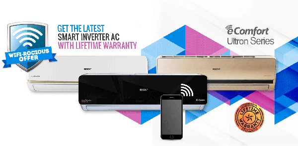 Smart cool ACs tell you what temp needed